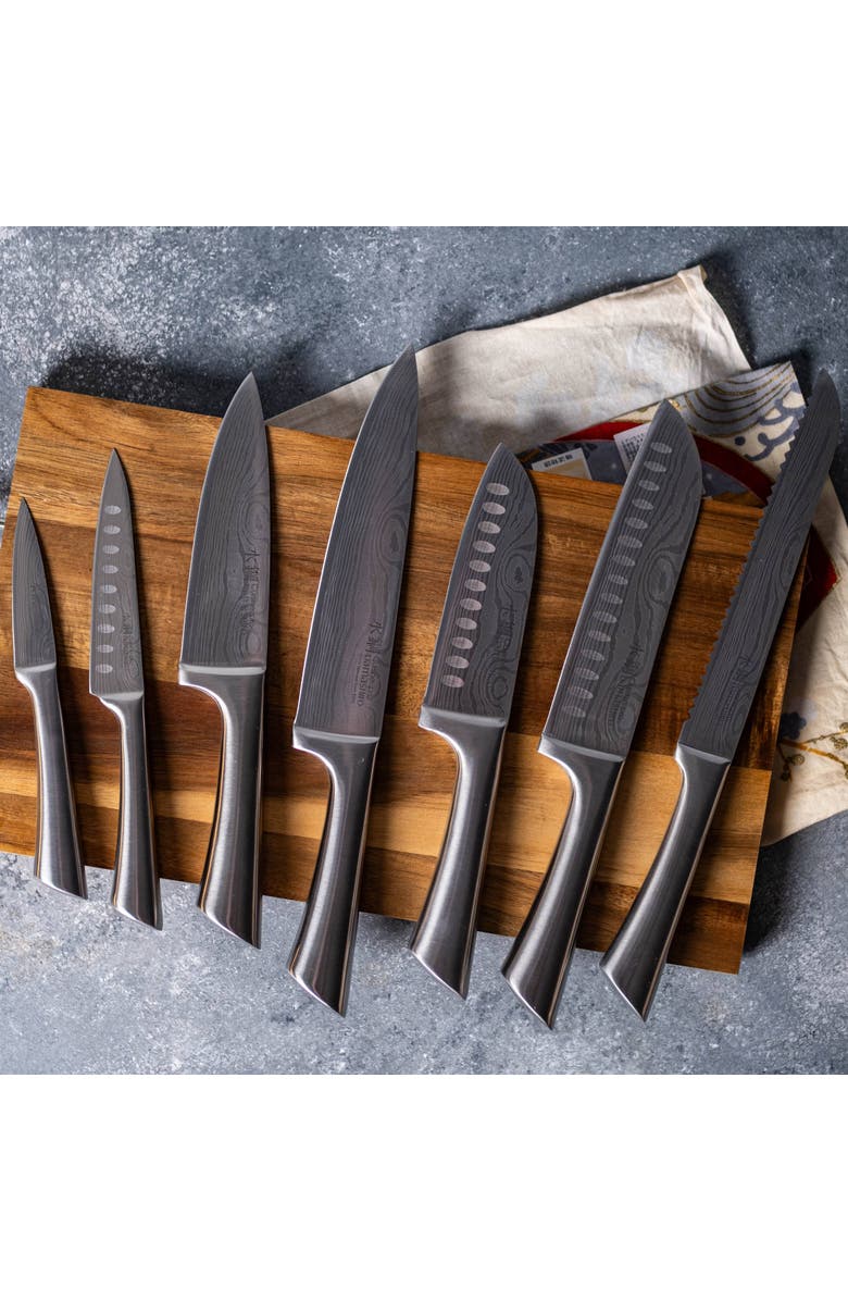 Cuisine::pro<sup>®</sup> Damashiro<sup>®</sup> 8-Piece Satori Knife Block, Alternate, color, Silver