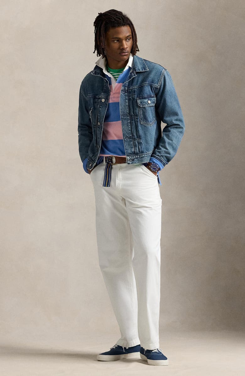 Polo Ralph Lauren The Iconic Rugby Shirt, Alternate, color, 