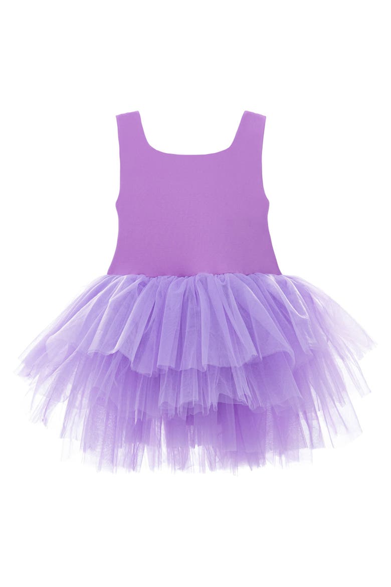 Solid Color Tutu Dress, Alternate, color, Purple