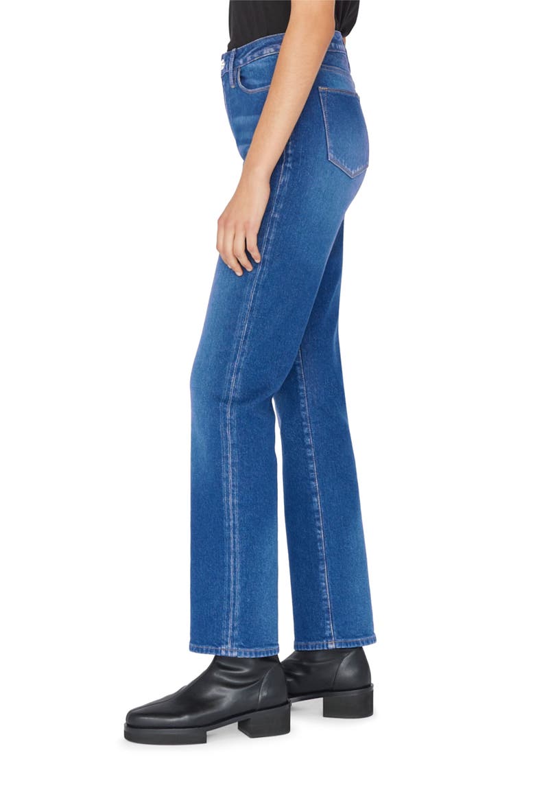 Le Super High Waist Straight Leg Jeans, Alternate, color, JERICHO