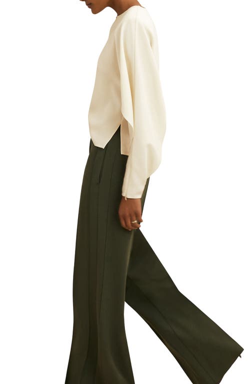 Reiss Atelier Luella Split Sleeve Top