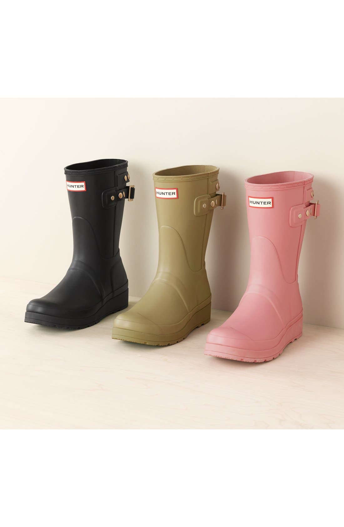 Hunter Original Mid Calf Rain Boot, Alternate, color, 