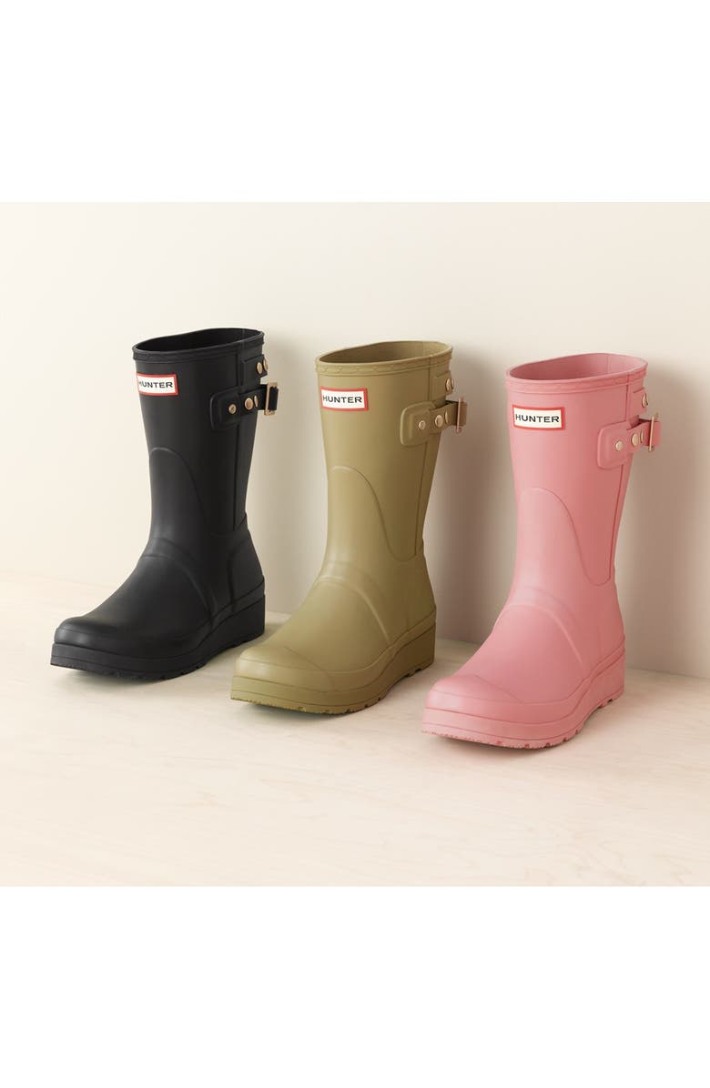 Hunter Original Mid Calf Rain Boot, Alternate, color,