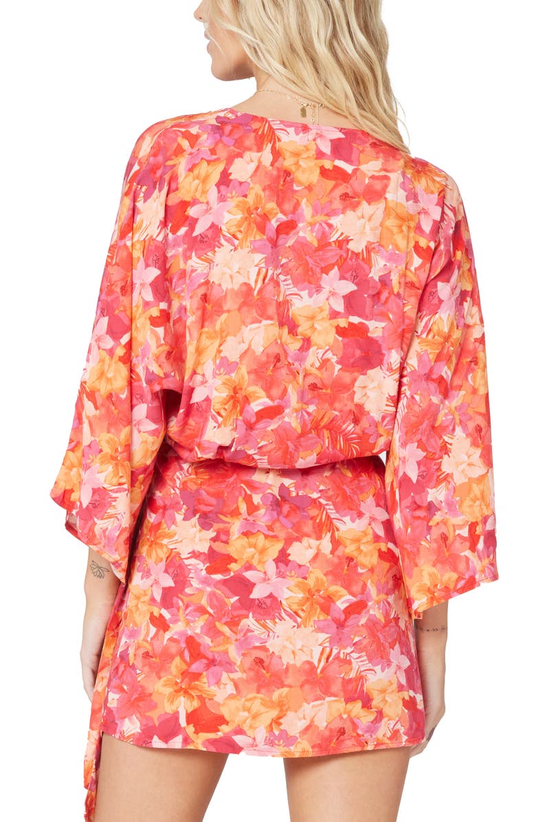 LSPACE L Space Pfeiffer Cover-Up Wrap Dress, Alternate, color, 