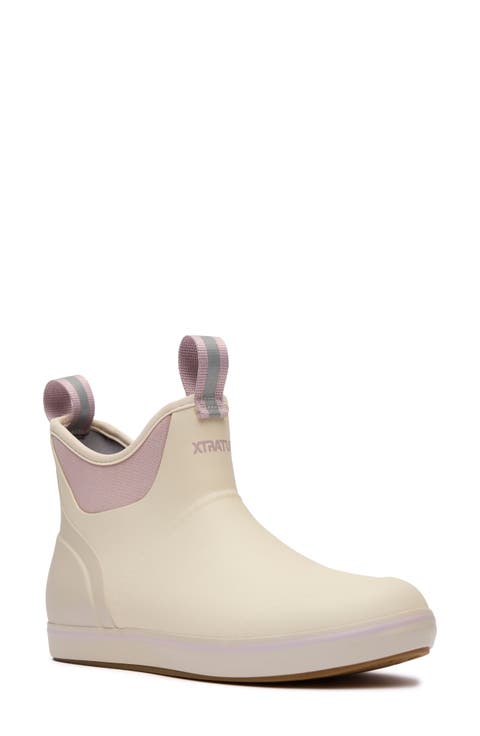 x Salmon Sisters Waterproof Ankle Deck Boot (Women)