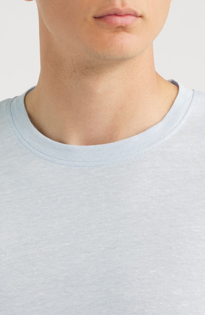 BOSS Thompson Slub Cotton T-Shirt, Alternate, color, Light/ Pastel Blue