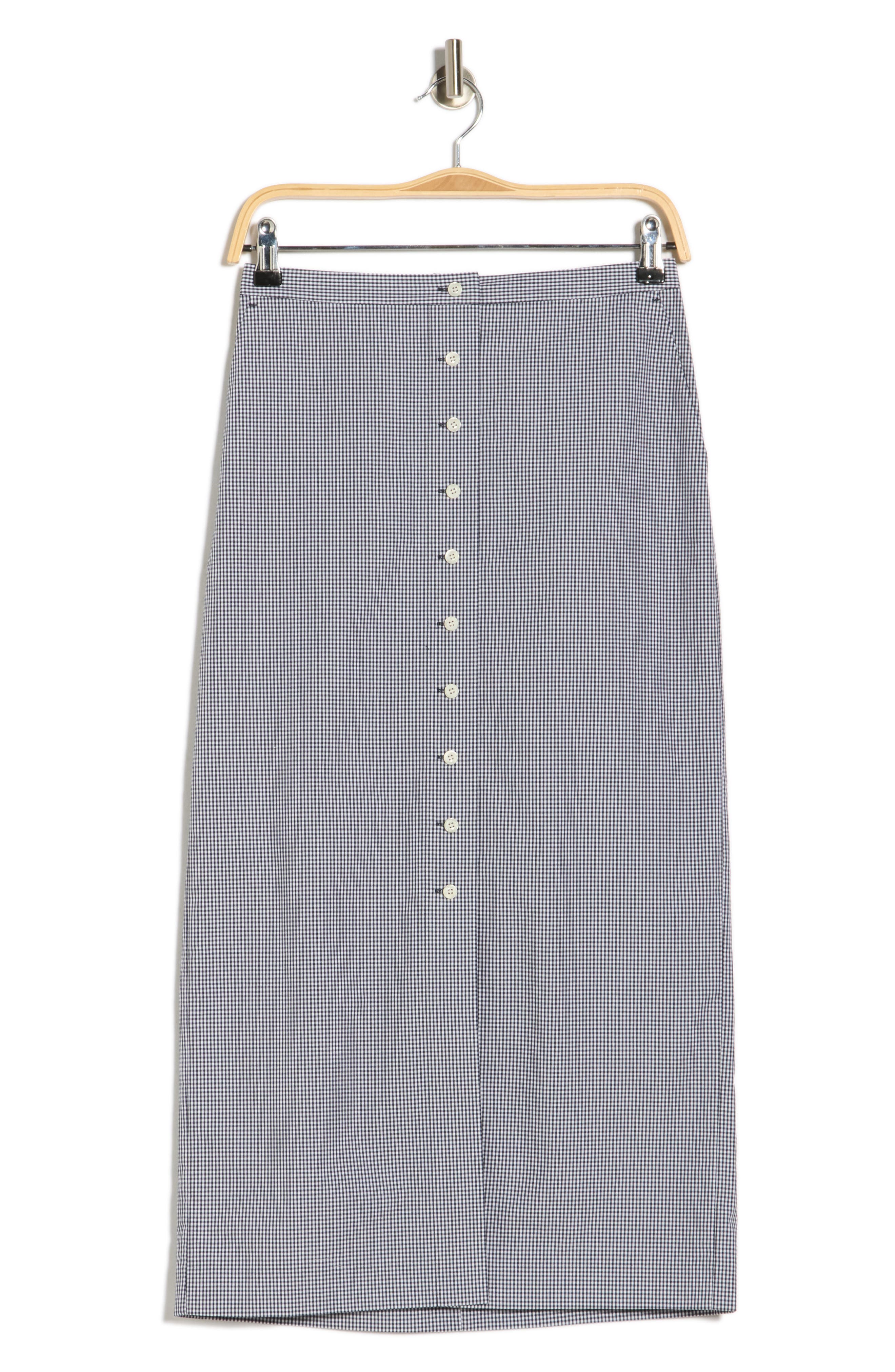 FRAME The Check Skirt