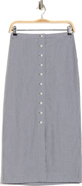 FRAME The Check Skirt