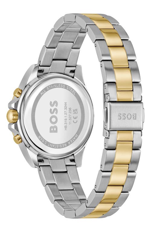 Hugo Boss Boss Alley Chronograph Bracelet Watch, 36mm In Metallic