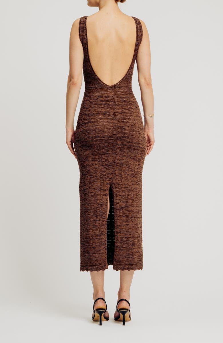 Torn by Ronny Kobo Mindy Sleeveless Knit Dress, Alternate, color, Coco Marl