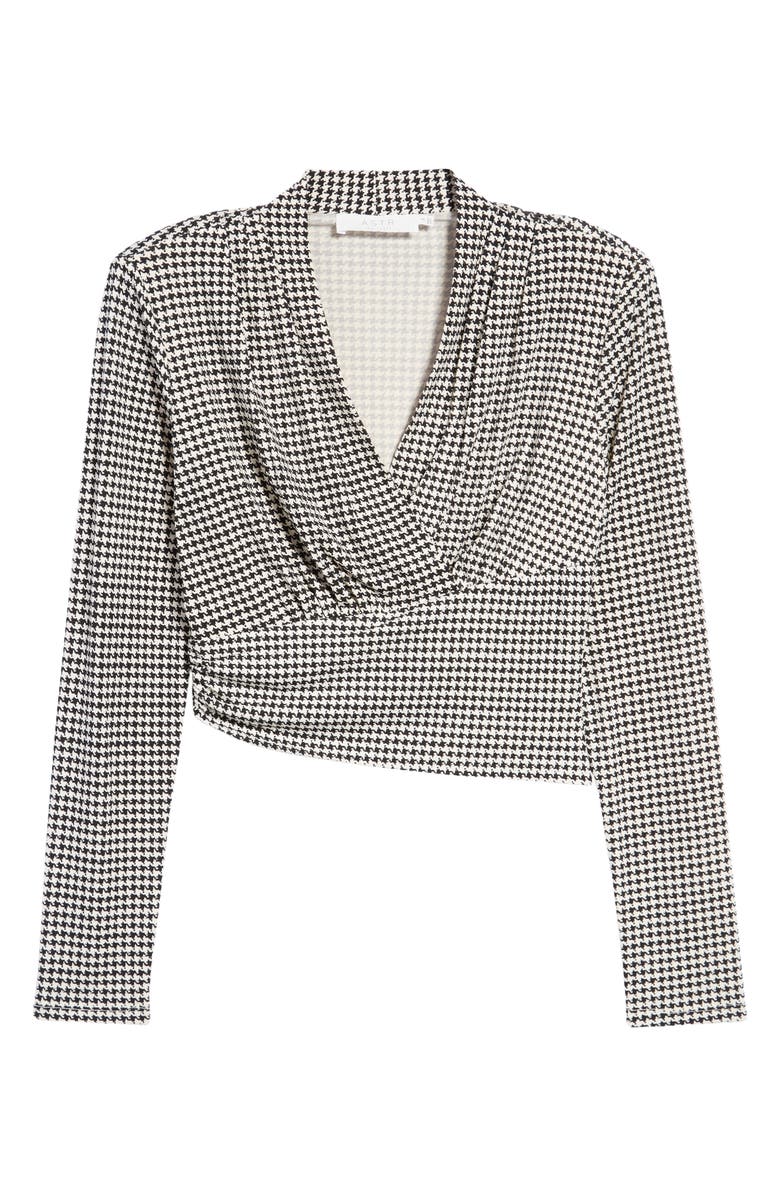 ASTR the Label Shawl Collar Wrap Top, Alternate, color,