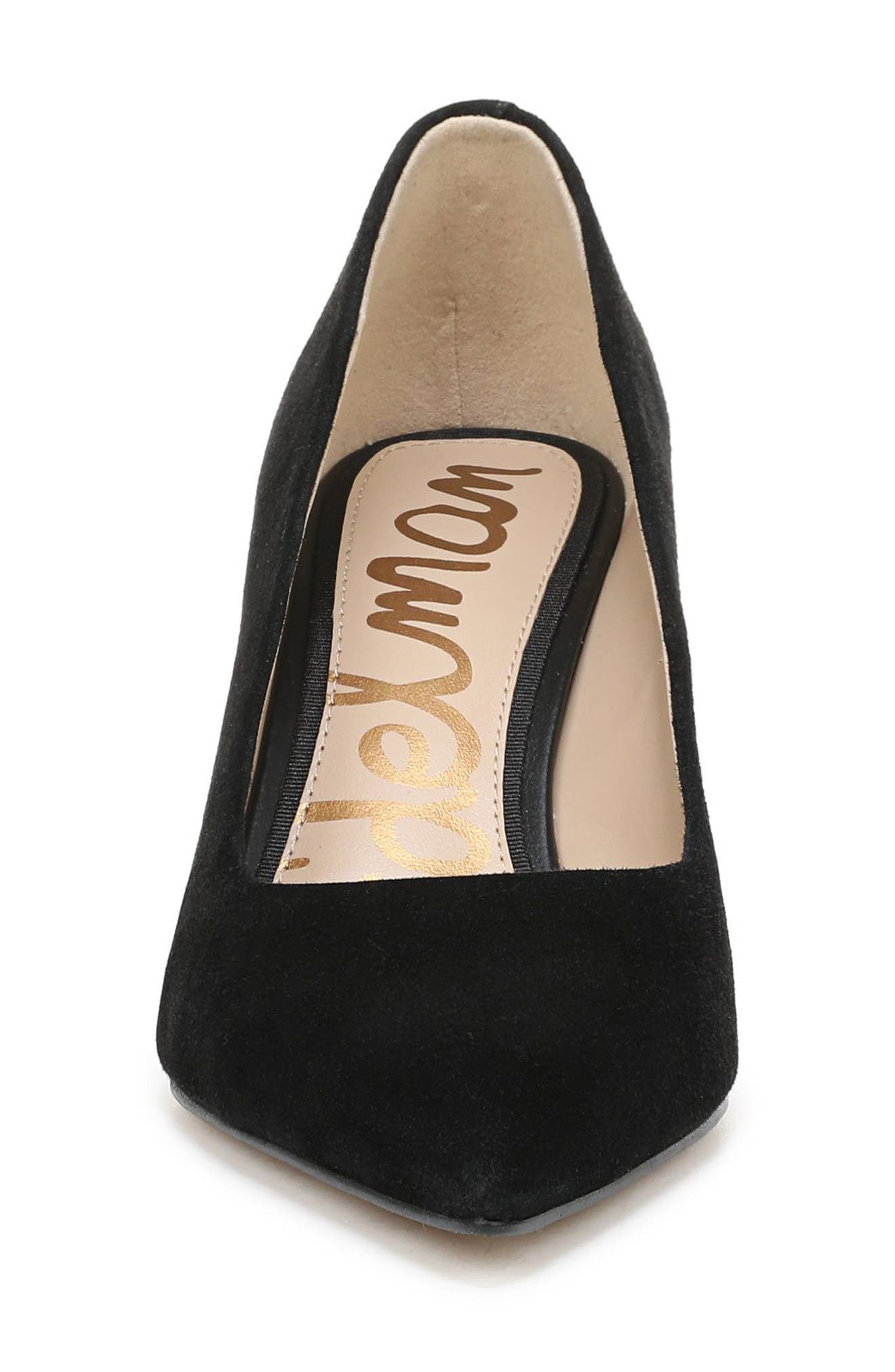 Sam Edelman Vienna Pointed Toe Pump, Alternate, color, Black