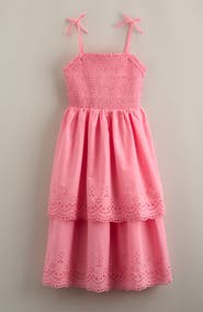 Nordstrom Kids' Eyelet Midi Dress