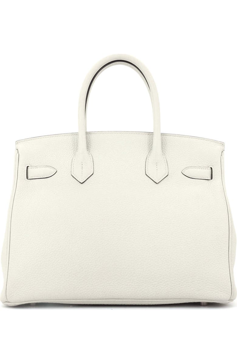 Pre-Owned Hermes Birkin Handbag Grey Togo with Palladium Hardware 30, Alternate, color,