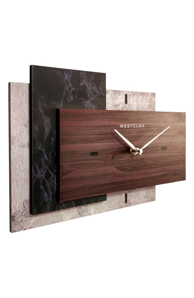Westclox 15-Inch Analog Wall Clock, Alternate, color, Multi