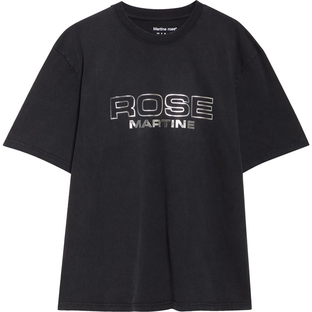 Martine Rose Classic T-shirt In Black