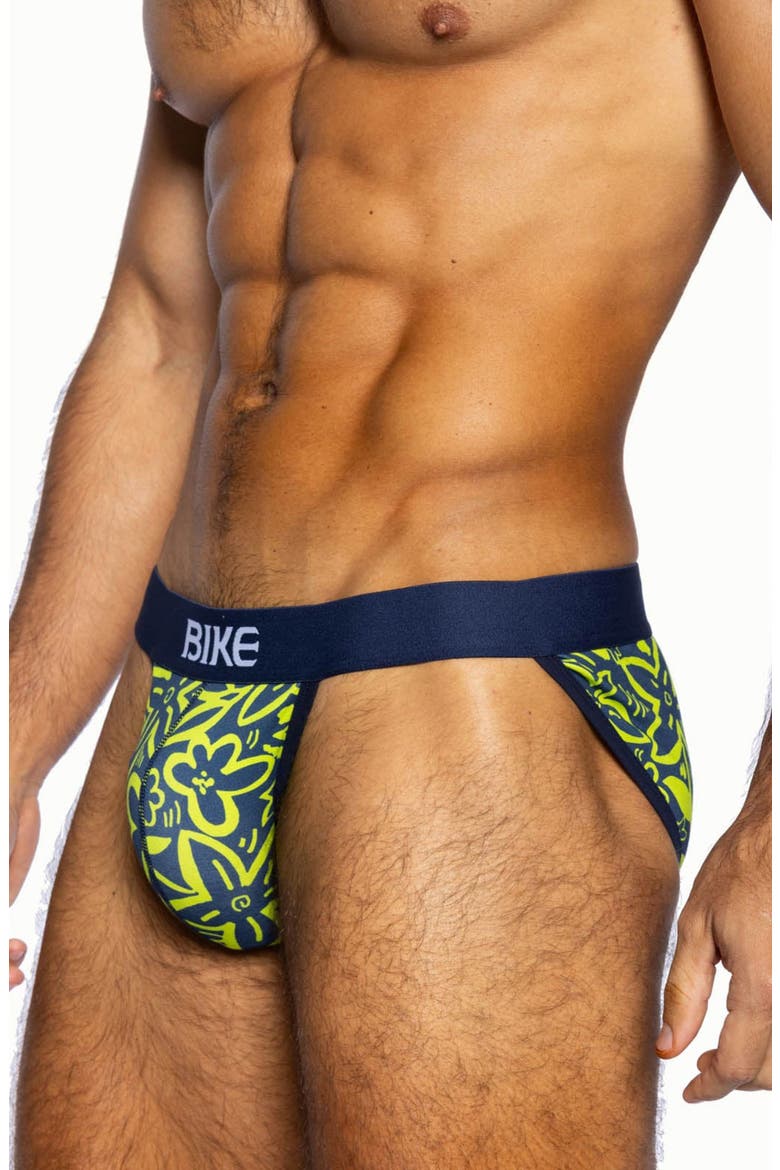 Stretch Cotton Jock Briefs, Alternate, color, FLOWER PARTY
