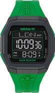 adidas Tech 1 GMT Silicone Strap Watch, 48mm