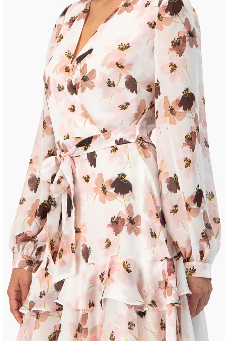 Ruffled Skirt Short Floral Print Dress, Alternate, color, Multicolor