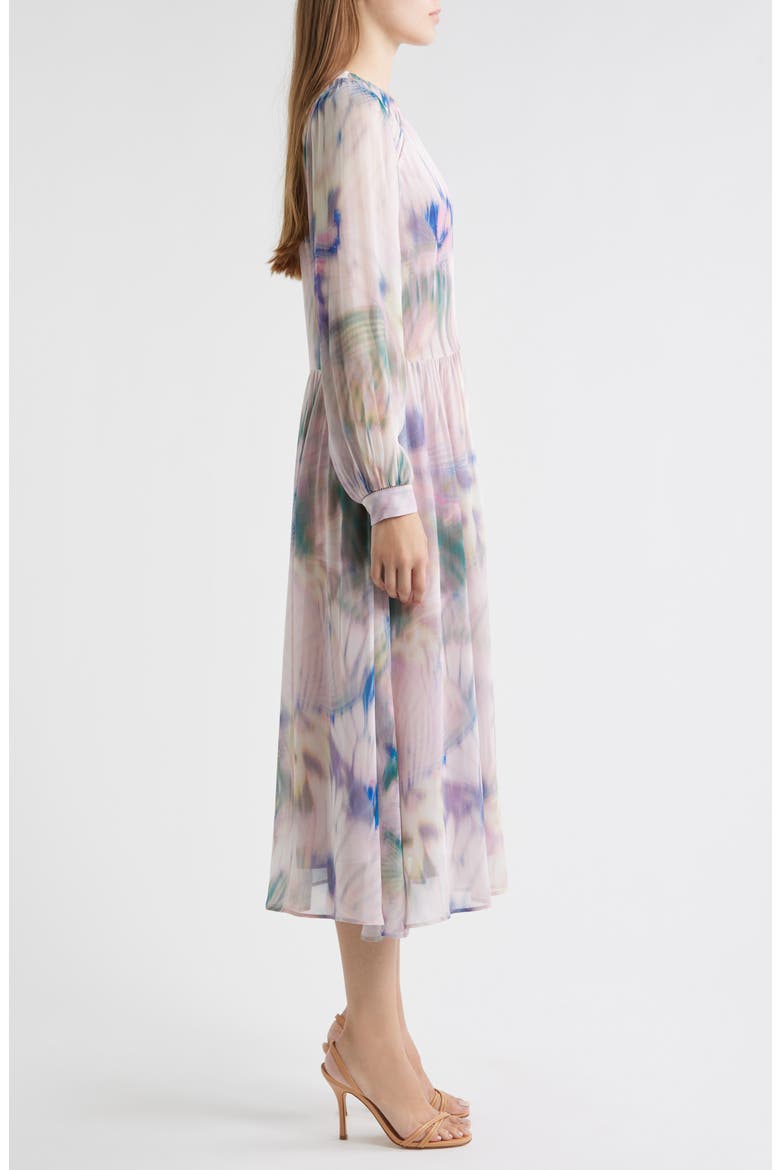 Ditilla Print Long Sleeve Dress, Alternate, color, OPEN MISC