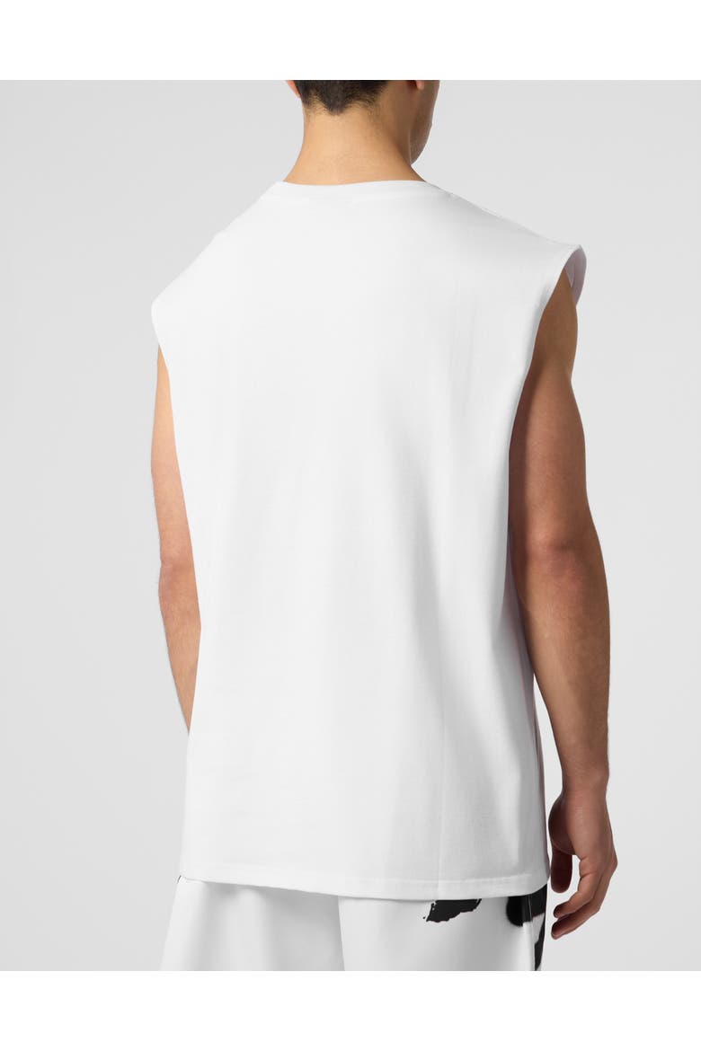 Tanktop Plein Sport Men, Alternate, color, white