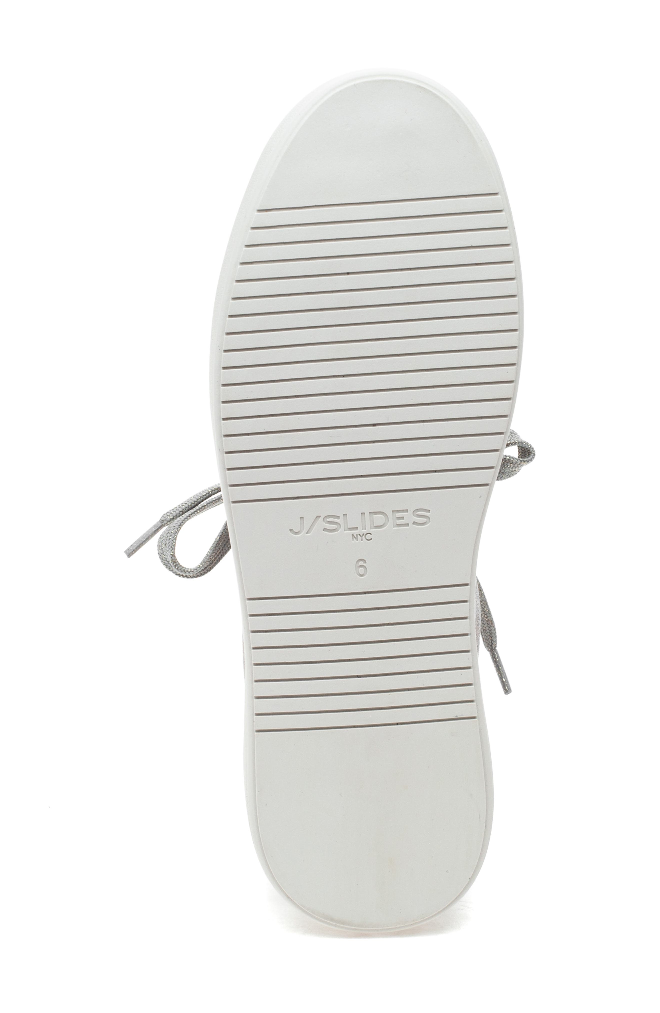 JSlides Noca Platform Lace-Up Sneaker, Alternate, color, Bronze Met Sue