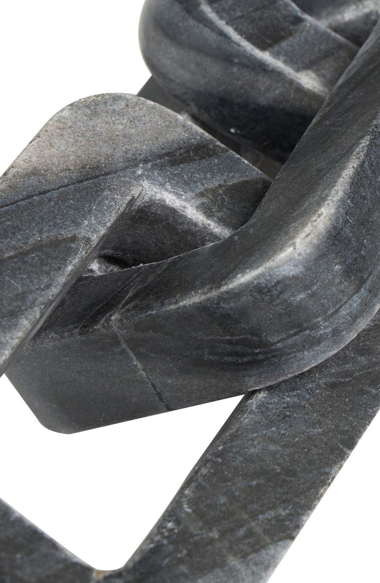 VIVIAN LUNE HOME Marble Chain Sculpture, Alternate, color,