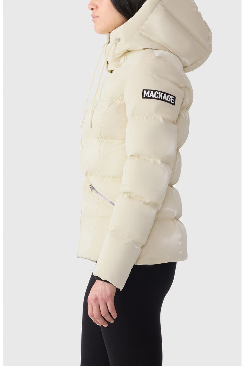 Madalyn Down Puffer Jacket, Alternate, color, CREAM
