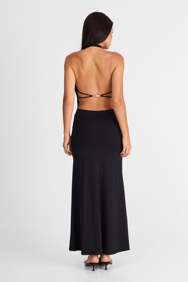 Solene Maxi Dress, Alternate, color, Black