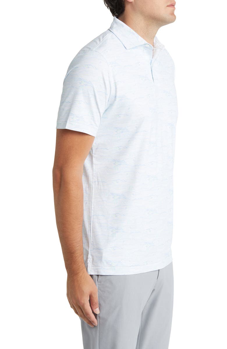 Peter Millar Crown Crafted Wine Country Performance Jersey Polo, Alternate, color, 