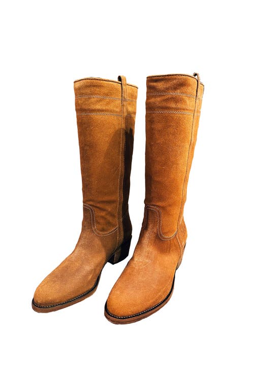Fortela Camperos Western Boots In Brown