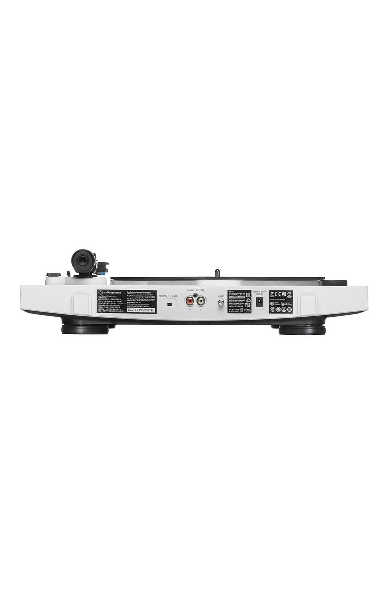 Audio-Technica AT-LP3xBT Fully Automatic Wireless Belt-Drive Turntable with Bluetooth, Alternate, color, White