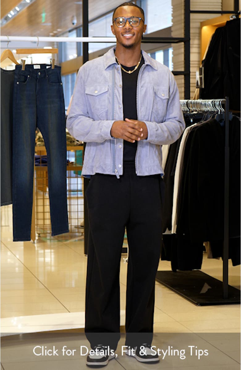 Suede Trucker Jacket, sales video thumbnail