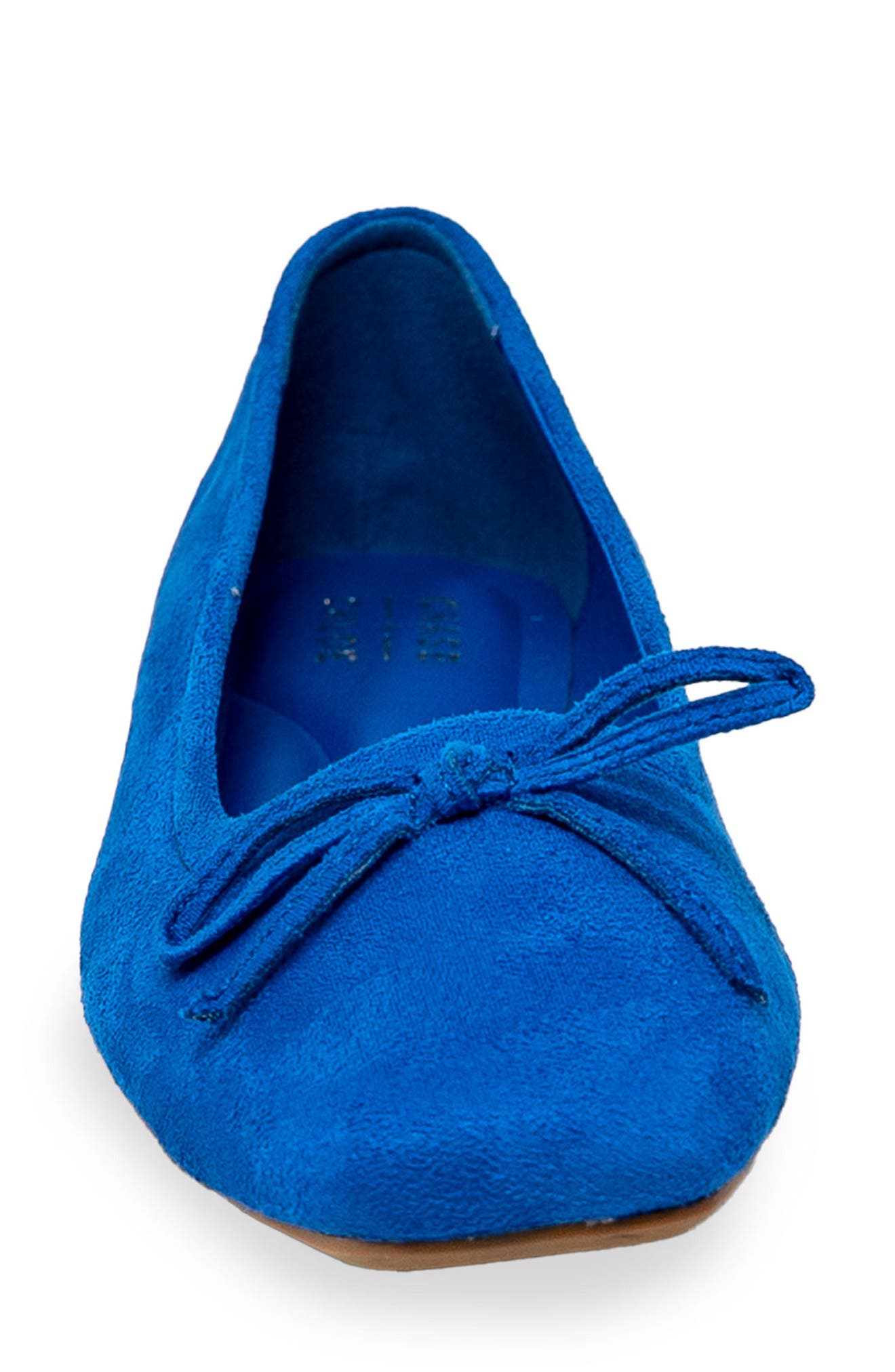 Bow Ballet Flat, Alternate, color, ROYAL BLUE SUEDE