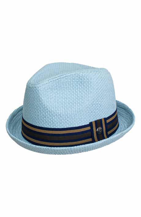 PETER GRIMM Straw Fedora