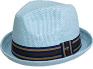 PETER GRIMM Straw Fedora