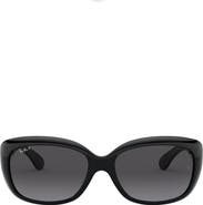 Ray-Ban Jackie Ohh 58mm Polarized Sunglasses