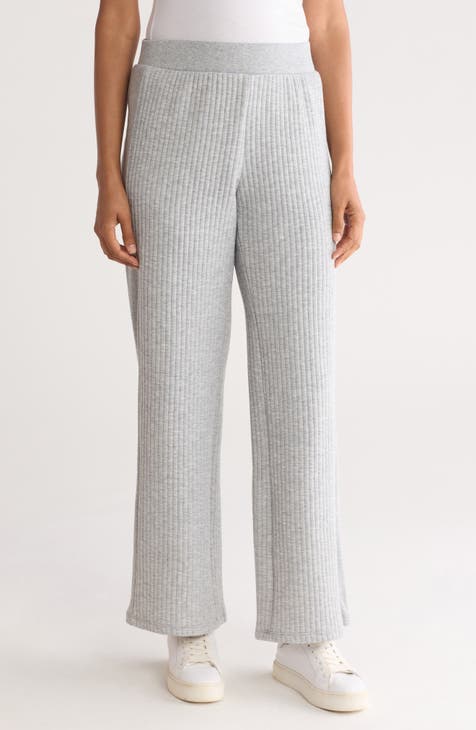 Ribbed Pull-On Pants