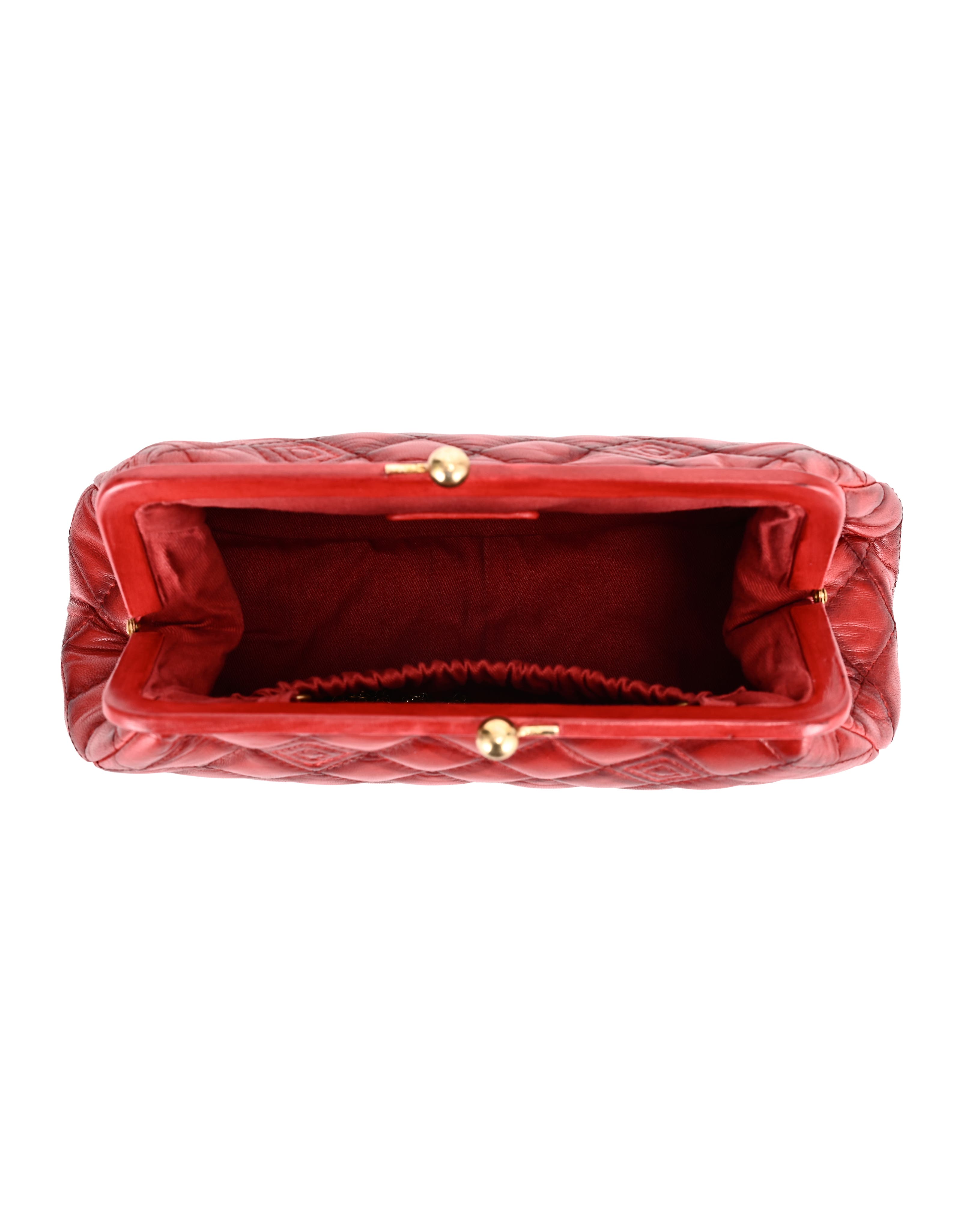 Petunia Small Quilted Leather Crossbody, Alternate, color, Red
