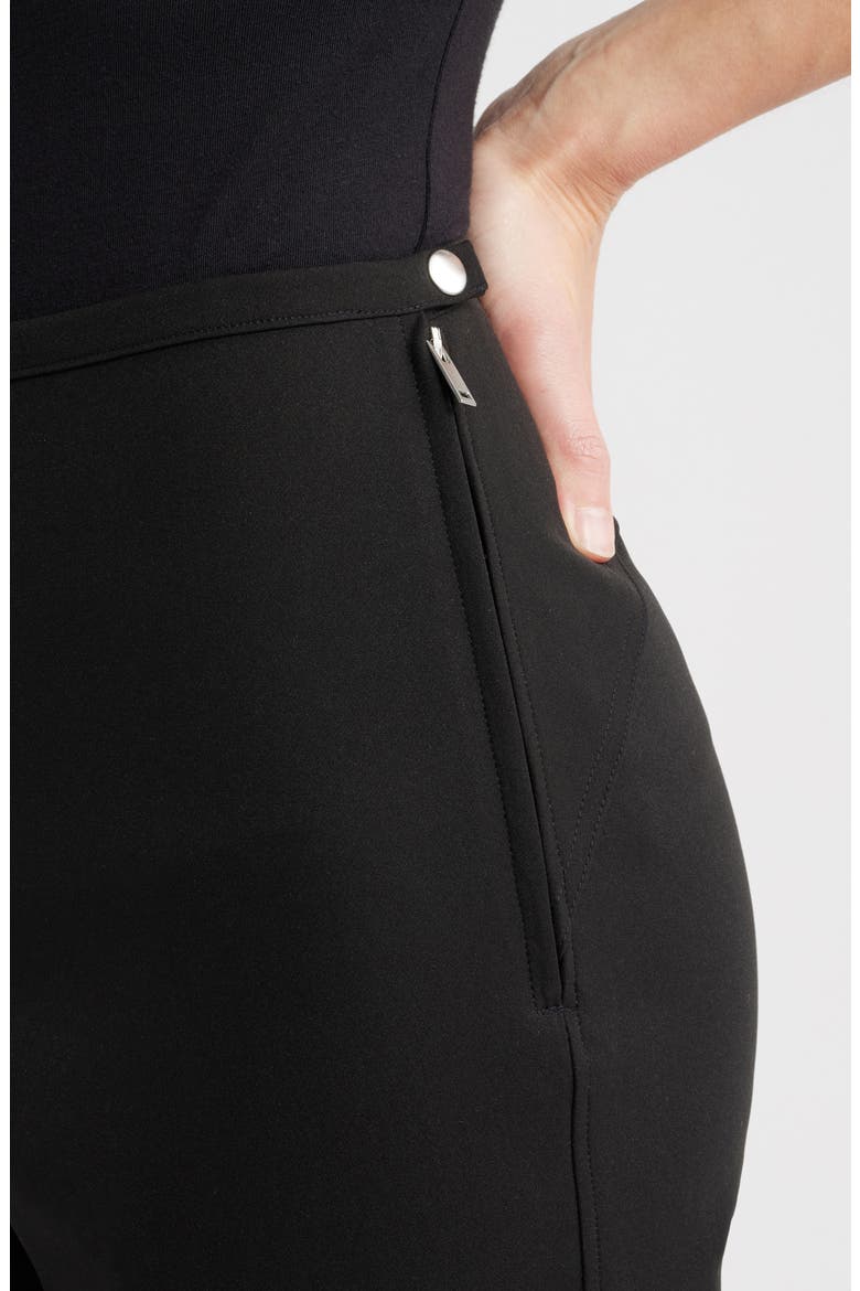 Slim Capri Pants, Alternate, color, BLACK