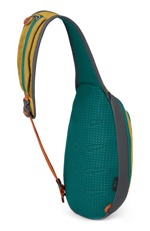 Osprey Daylite Water Repellent Sling Backpack In Tumbleweed Yellow