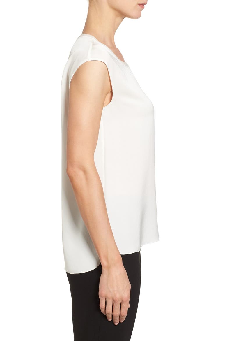 'Leona' Silk Blouse, Alternate, color, ANTIQUE