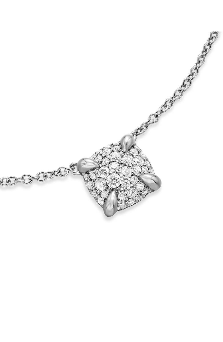 David Yurman Châtelaine Diamond Pendant Necklace, Alternate, color, Diamond