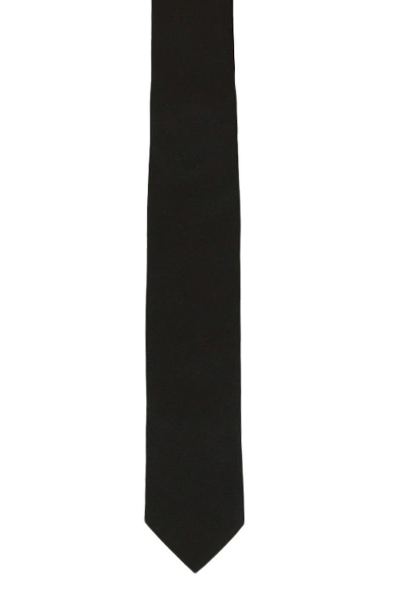 Givenchy Solid Silk Tie, Alternate, color, 