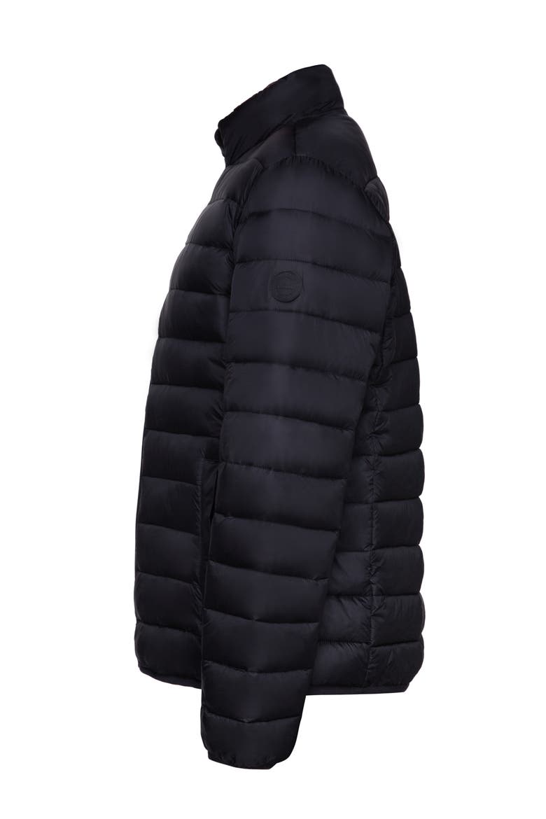 Lightweight Packable Puffer Jacket, Alternate, color, Black