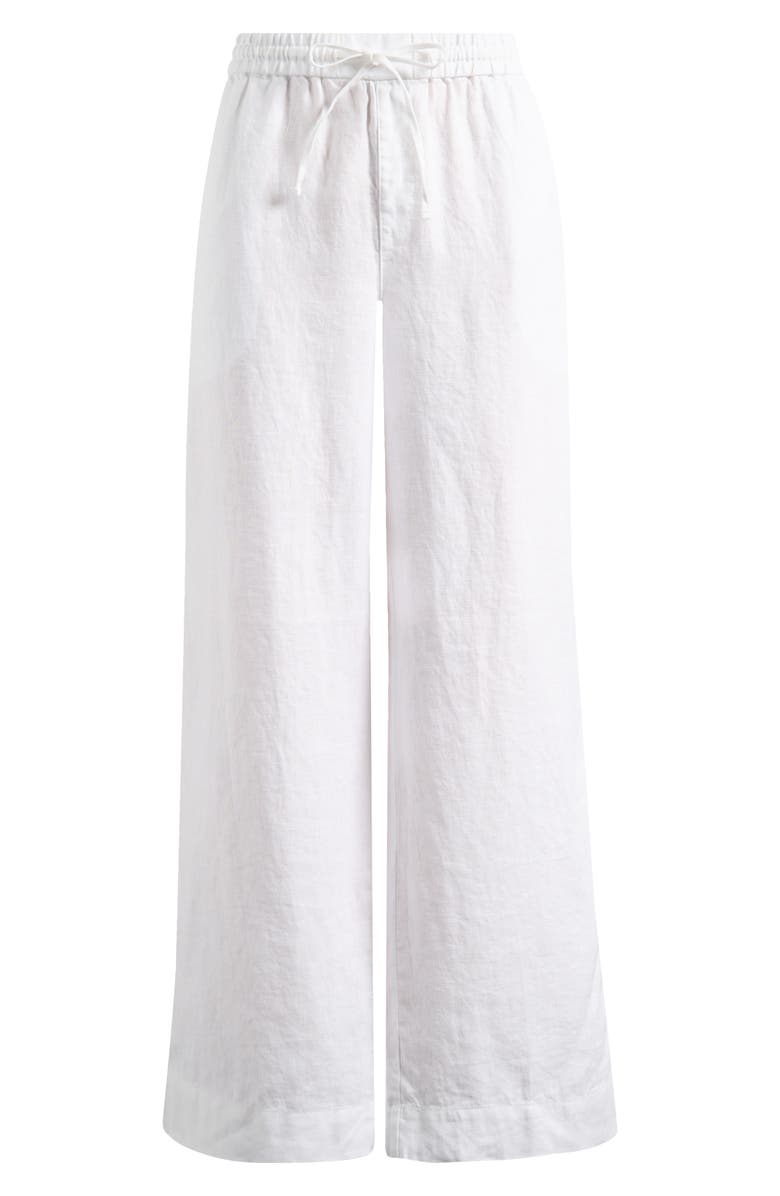 Tommy Bahama Two Palms Easy Linen Drawstring Pants, Alternate, color, White