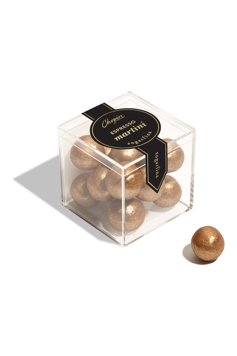 Espresso Martini Truffles Set of 4 Candy Cubes, Alternate, color, BLUE