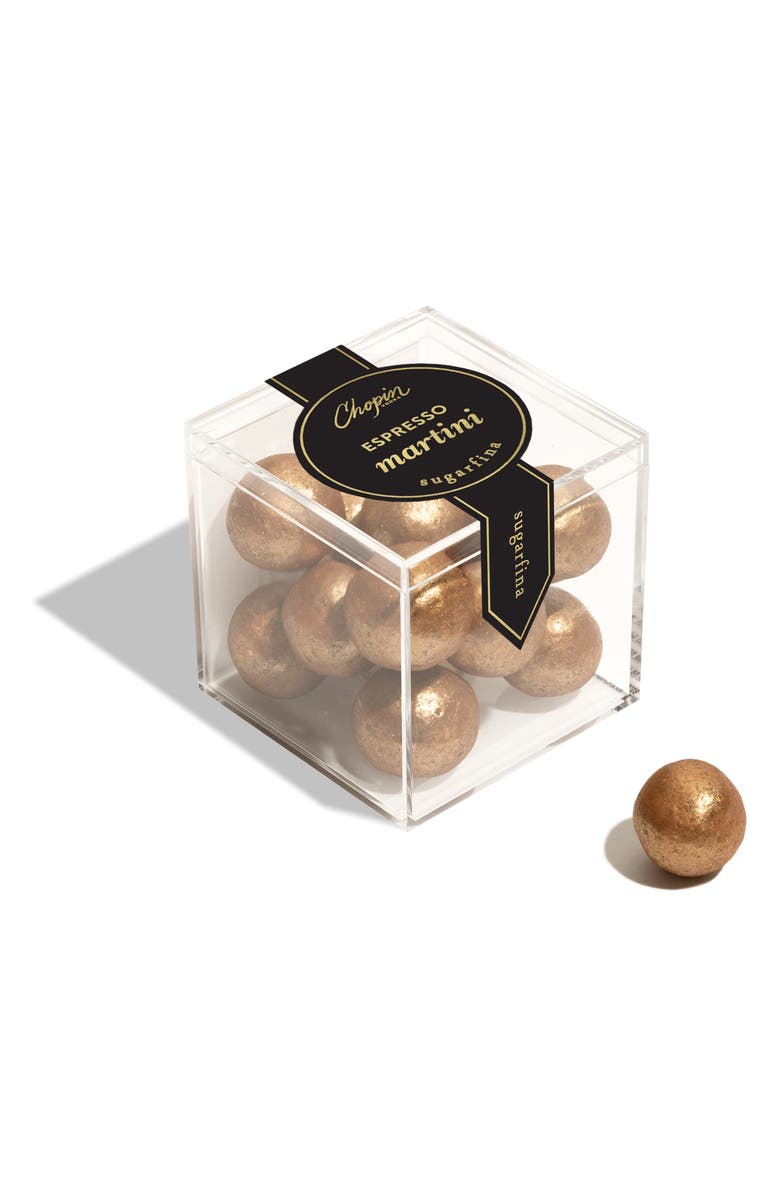 sugarfina Espresso Martini Truffles Set of 4 Candy Cubes, Alternate, color, Blue