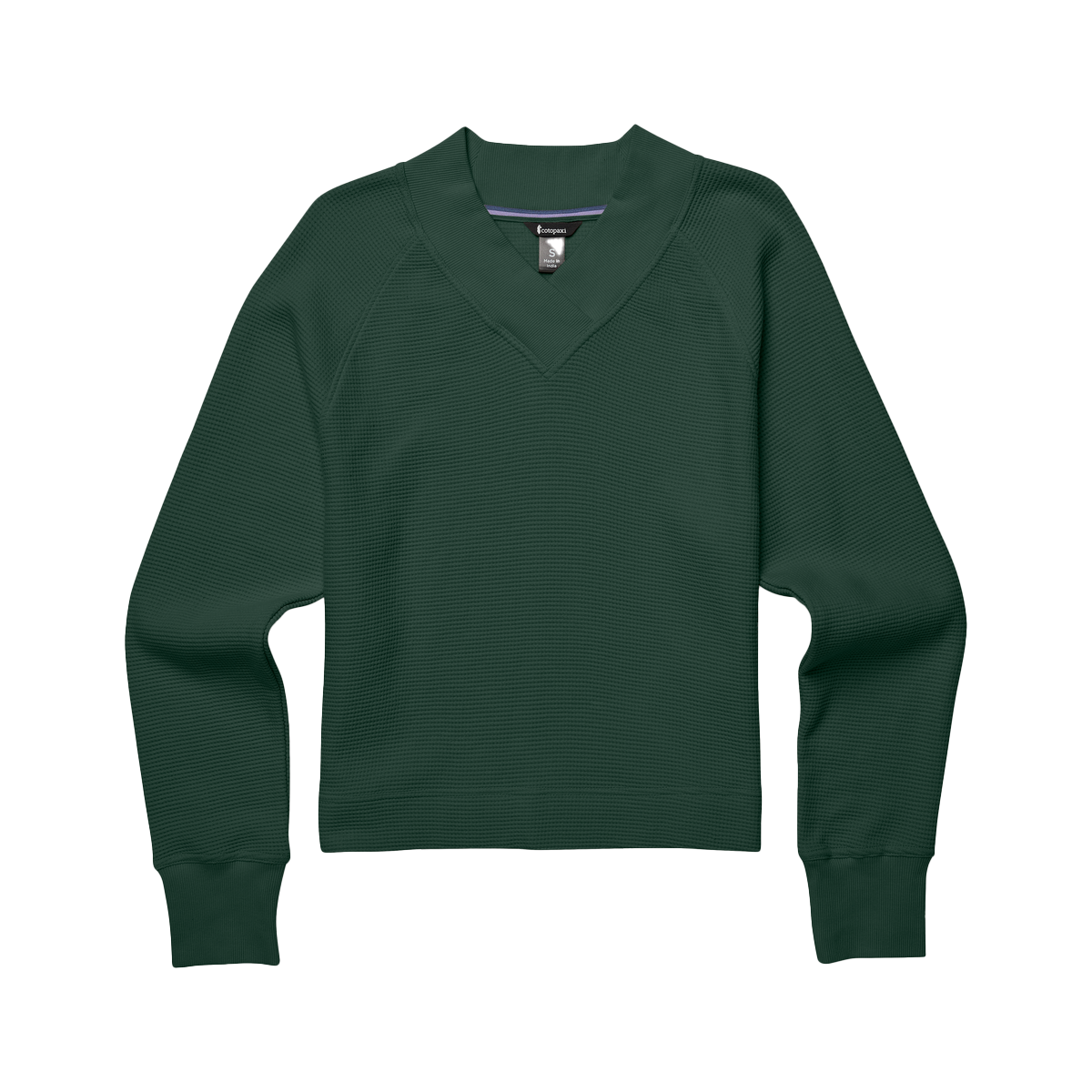 Atajo Long-Sleeve Waffle V-Neck - Women's - image 3