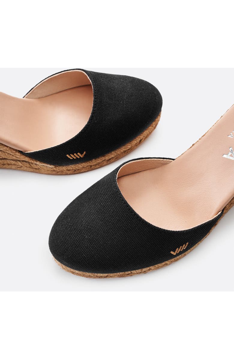 VISCATA Giverola Suede Espadrille Sneakers, Alternate, color, Black